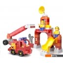 Конструкторы Bauer Fireman 740 Пожарная машина и тренировочная площадка
