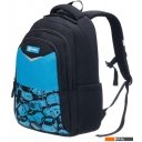 Рюкзаки Torber Class X T70041-BB + мешок для обуви (черный/синий с орнаментом)