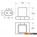 Аксессуары для ванной и туалета Art&Max Platino AM-E-3968AL