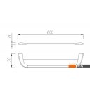 Аксессуары для ванной и туалета Cezares LINER-THD-60-01 (хром)