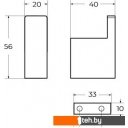 Аксессуары для ванной и туалета Cezares SLIDER-HK-01 (хром)