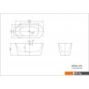 Ванны BelBagno BB306-1395 140x68