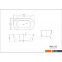 Ванны BelBagno BB306-1485 148x79