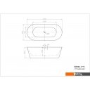 Ванны BelBagno BB306-1775 178x85