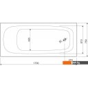 Ванны Cezares Eco 170x75