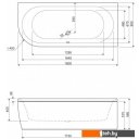 Ванны Cezares Metaurno Corner 180x80 правая
