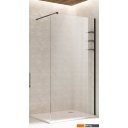 Душевые кабины Adema Риббер 90 Walk-In (черный)