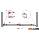 Душевые кабины BelBagno ACQUA-BF-1-150-C-Cr (прозрачное стекло)