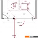 Душевые кабины BelBagno UNO-B-12-40+70-C-Cr