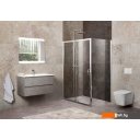 Душевые кабины BelBagno UNIQUE-AH-1-100/115-100-C-Cr (прозрачное стекло)