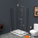 Душевые кабины BelBagno UNO-195-AH-2-90/70-C-Cr