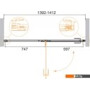 Душевые кабины Cezares BELLAGIO-B-12-140-C-NERO