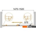 Душевые кабины Cezares Molveno-BF-1-120-C-Cr-IV