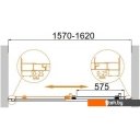 Душевые кабины Cezares Molveno-BF-1-160-C-Cr-IV