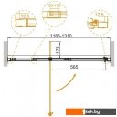 Душевые кабины Cezares Variante-B-1-120/130-C-Cr