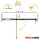 Душевые кабины Cezares Variante-B-1-90/100-C-Cr