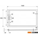 Душевые поддоны Cezares TRAY-AS-AH-160/90-30-W