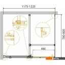 Душевые кабины Cezares STREAM-AH-1-120/80-C-Cr