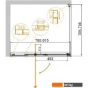 Душевые кабины Cezares VARIANTE-AH-1-80/90-80-C-Cr