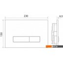 Клавиши и системы смыва BelBagno Genova BB018-GV-BIANCO