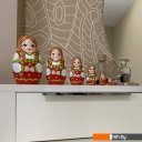 Развивающие игрушки Брестская Фабрика Сувениров Девушка в восточном славянском традиционном костюме (набор 7 шт)