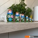 Развивающие игрушки Брестская Фабрика Сувениров В сарафане с расписанными вручную герберами (набор 7 шт)