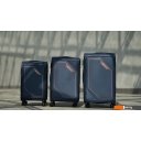 Чемоданы, сумки-тележки Solier STL2240 (M, черный/зеленый)