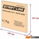 Теннисные столы Start Line Sunny Outdoor 6014-1 (зеленый)