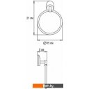Аксессуары для ванной и туалета Ekko E1604