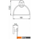 Аксессуары для ванной и туалета Ekko E1904-2