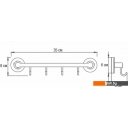 Аксессуары для ванной и туалета Ekko E3116-4