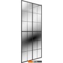 Шторки и карнизы для ванн и поддонов Teymi Helmi 90x200 T00301 (прозрачное стекло/черный матовый )