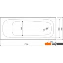 Ванны Cezares Eco 170x70