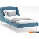 Кровати MONOFIX Лотти 90x200 (микровелюр/серый/голубой)