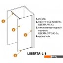 Душевые кабины Cezares LIBERTA-L-1-115-120-C-NERO