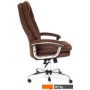 Офисные кресла и стулья TetChair Softy LUX (флок, коричневый)