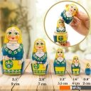 Развивающие игрушки Брестская Фабрика Сувениров В шведском народном костюме (набор 5 шт)