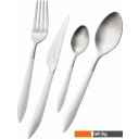 Столовые приборы Bugatti Ares ASBA-004F50 (24 пр, матовая сталь/слоновая кость)