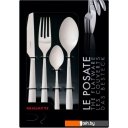 Столовые приборы Bugatti Ares ASBA-004F50 (24 пр, матовая сталь/слоновая кость)