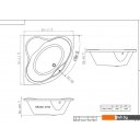 Ванны Triton Грация 140х140