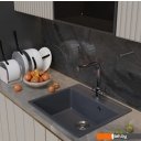 Кухонные мойки Mixline ML-GM15 551921 (антрацитовый)