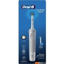 Электрические зубные щетки и ирригаторы Oral-B Vitality D100 Starterkit + 2 насадки (серый)
