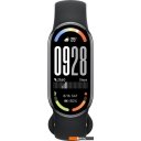 Умные часы и браслеты Xiaomi Smart Band 10 M2459B1 (черный, с черным силиконовым ремешком, международная версия)