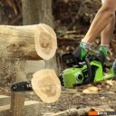 Цепные электро- и бензопилы Greenworks GD40CS18 2005807UH (с 1-им АКБ)