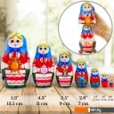 Развивающие игрушки Брестская Фабрика Сувениров С самоваром (набор 7 шт)