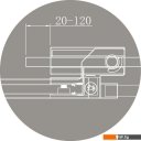 Душевые кабины Cezares SLIDER-AH-1-80-100/110-BR-GM