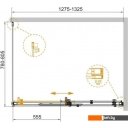 Душевые кабины Cezares STYLUS-SOFT-AH-1-130/80-C-Cr