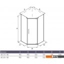 Душевые кабины Alex Baitler AB245-100 100x200