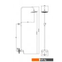 Душевые системы и гарнитуры Diadonna D80-334109