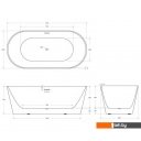 Ванны BelBagno BB416-1700-800